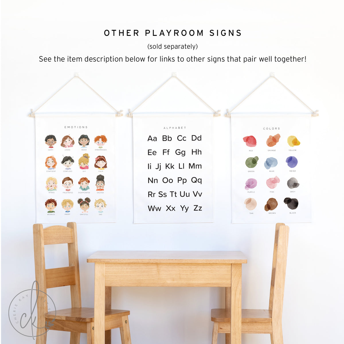 Emotions and Feelings Chart | Classroom or Playroom Decor | 80