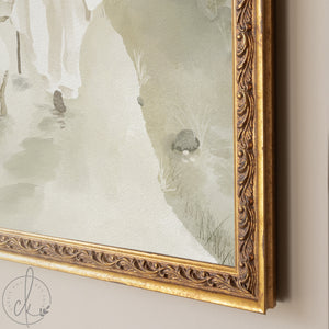 Jesus Painting | Good Shepherd Canvas Art | Christian Wall Art | N30