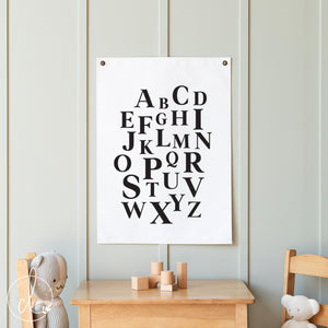 Alphabet Canvas Wall Art | 27
