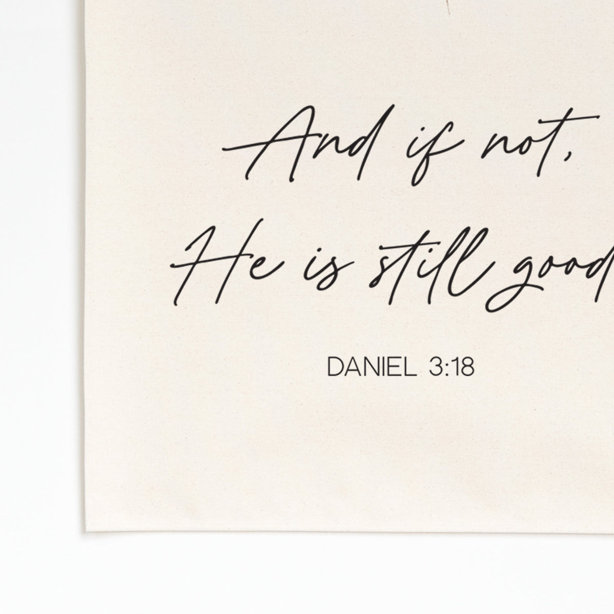And If Not He Is Still Good