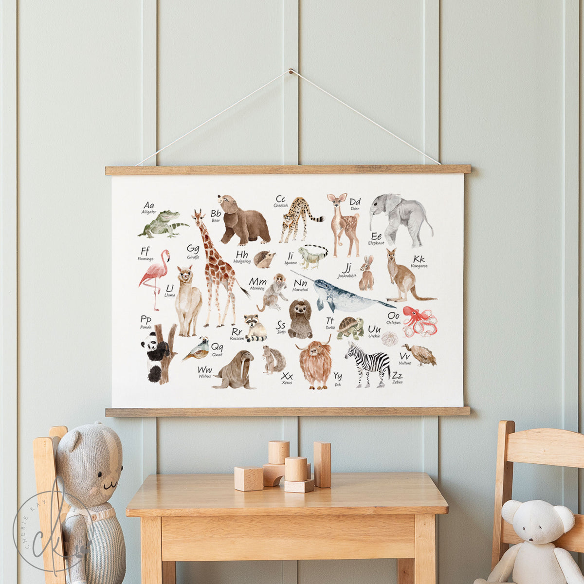 Animal Alphabet Chart