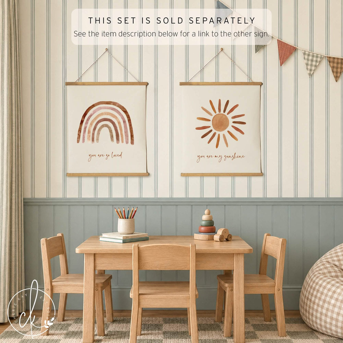 You Are My Sunshine | Canvas Wall Decor for Playroom