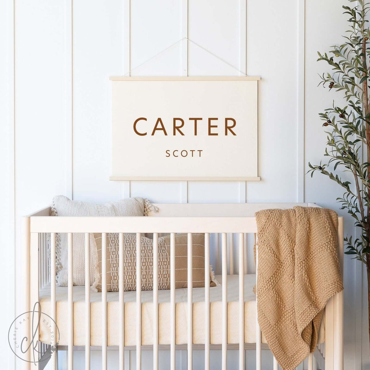 Personalized Baby Name | Carter Scott