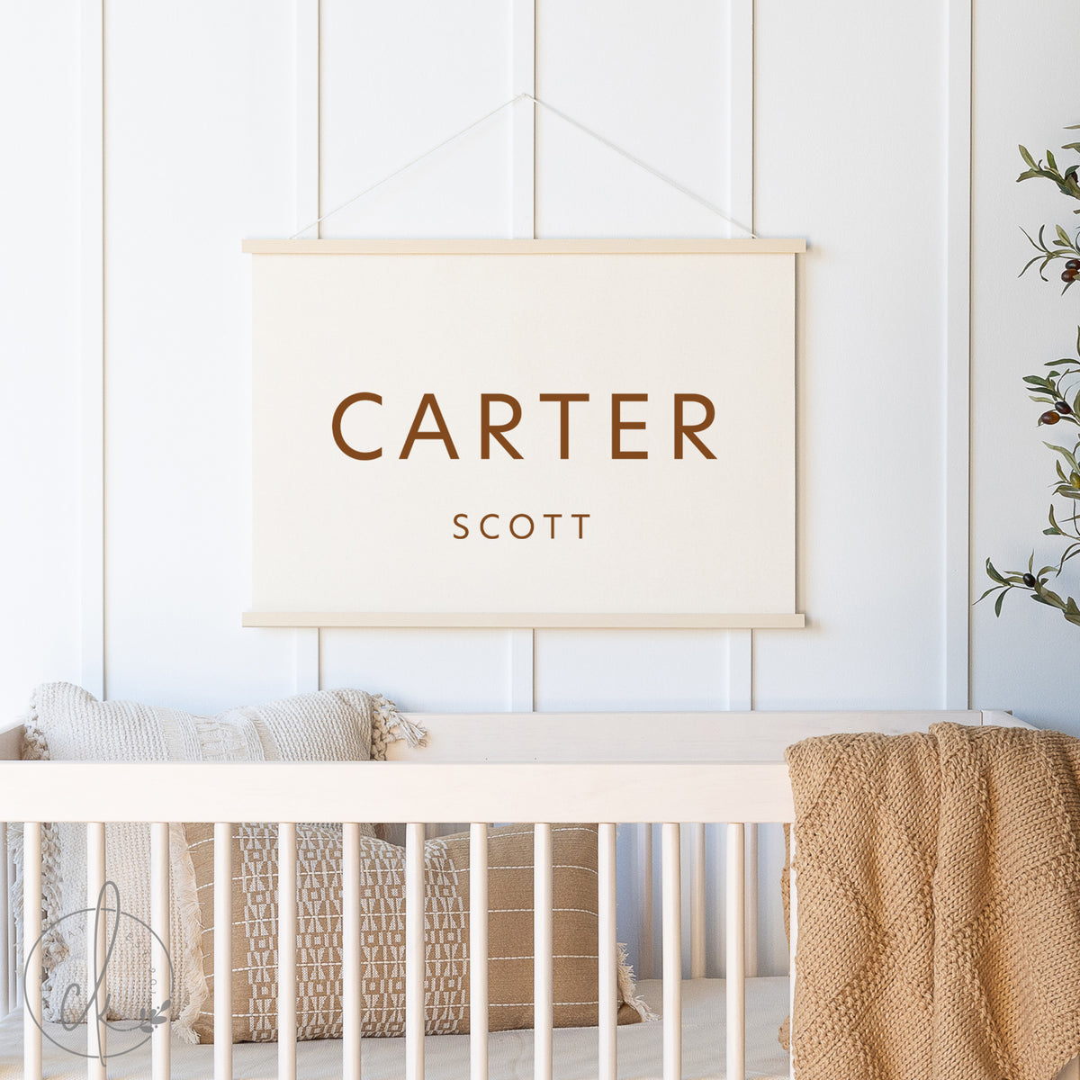 Personalized Baby Name | Carter Scott