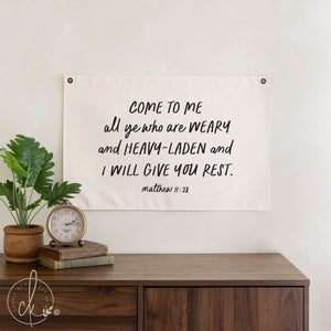 Come To Me All Ye Who Are Weary