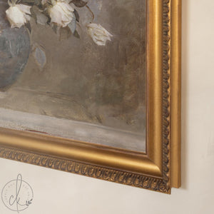 Framed Vintage Botanical Art Print | Antique Floral Print | N104