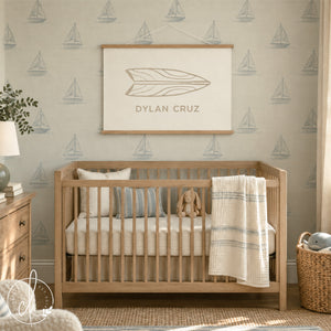 Personalized Coastal Surfboard Canvas |  Dylan Cruz | 36