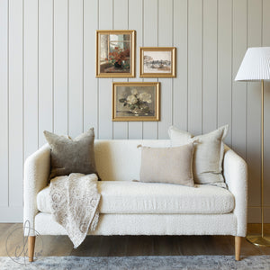 Elegant Vintage Gallery Wall Set | Curated Vintage Paintings for Living Room | G12