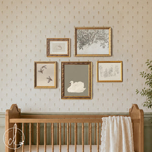 Nursery Wall Art Gallery | Vintage Animal and Botanical Prints | G18