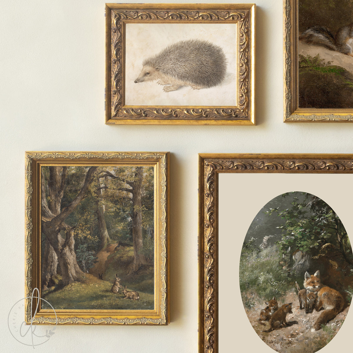 Woodland Nursery Gallery Wall Art Set | G21