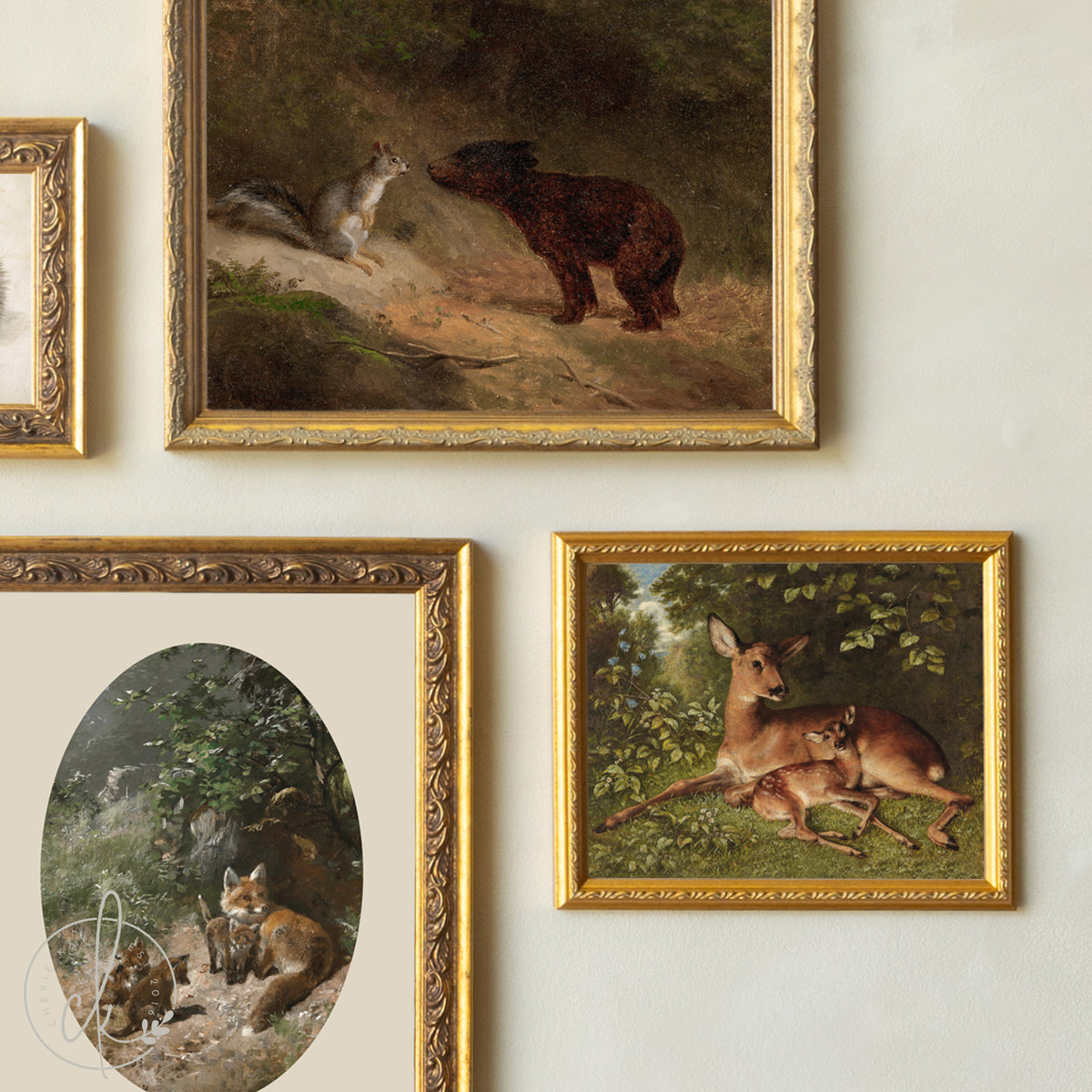 Woodland Nursery Gallery Wall Art Set | G21