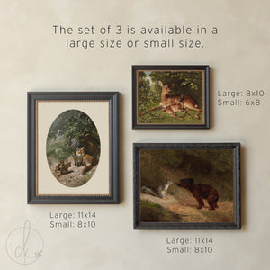 Woodland Nursery Gallery Wall Art Set | G21