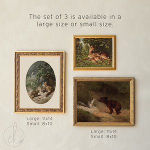 Woodland Nursery Gallery Wall Art Set | G21