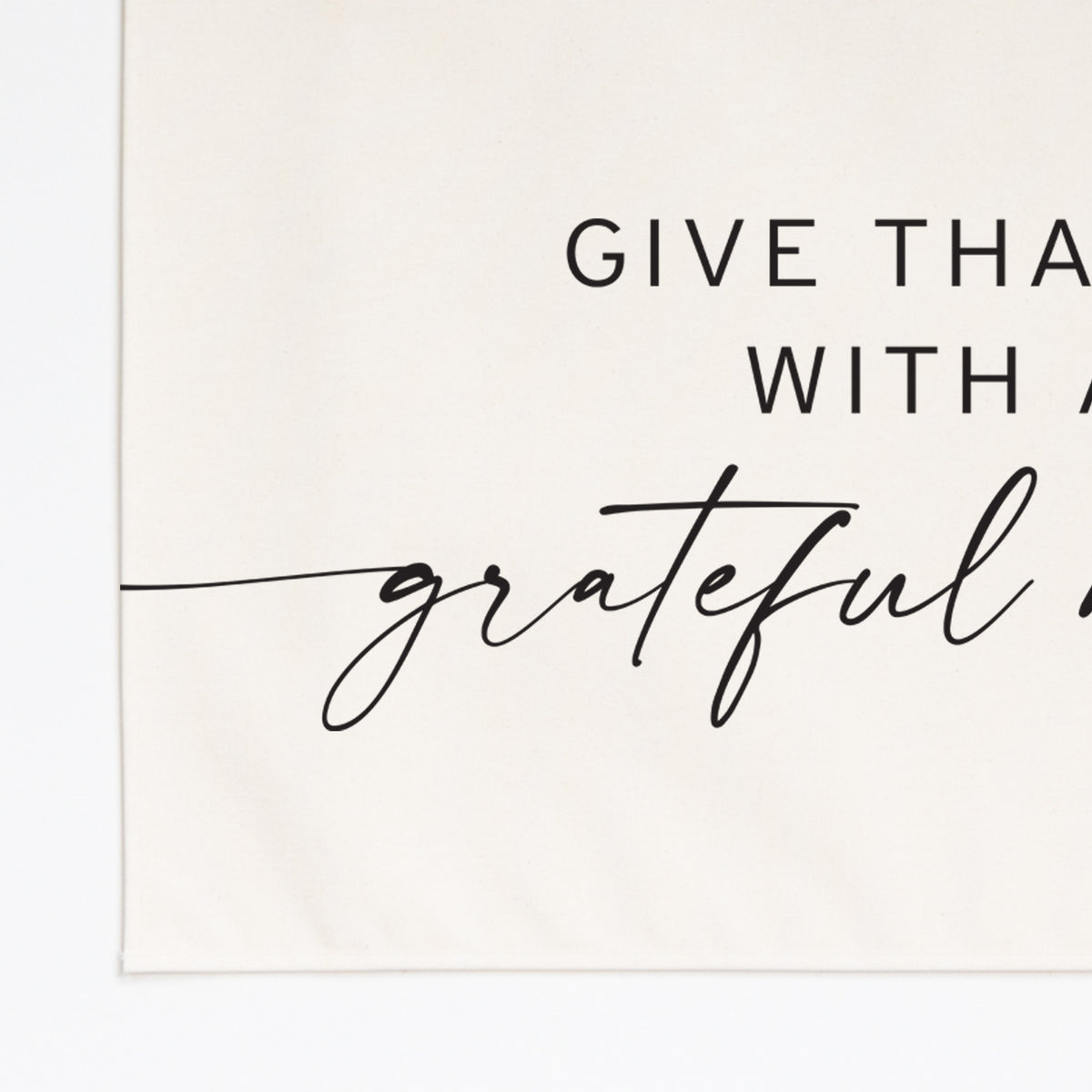 Give Thanks With A Grateful Heart