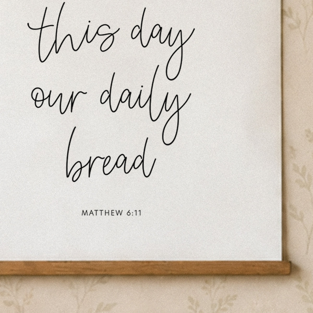 Give Us This Day Our Daily Bread
