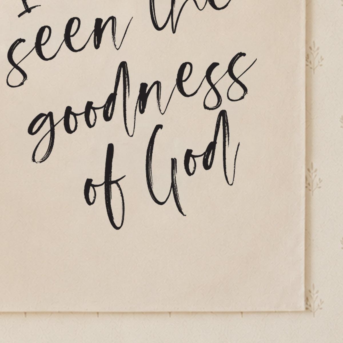 I Have Seen The Goodness Of God