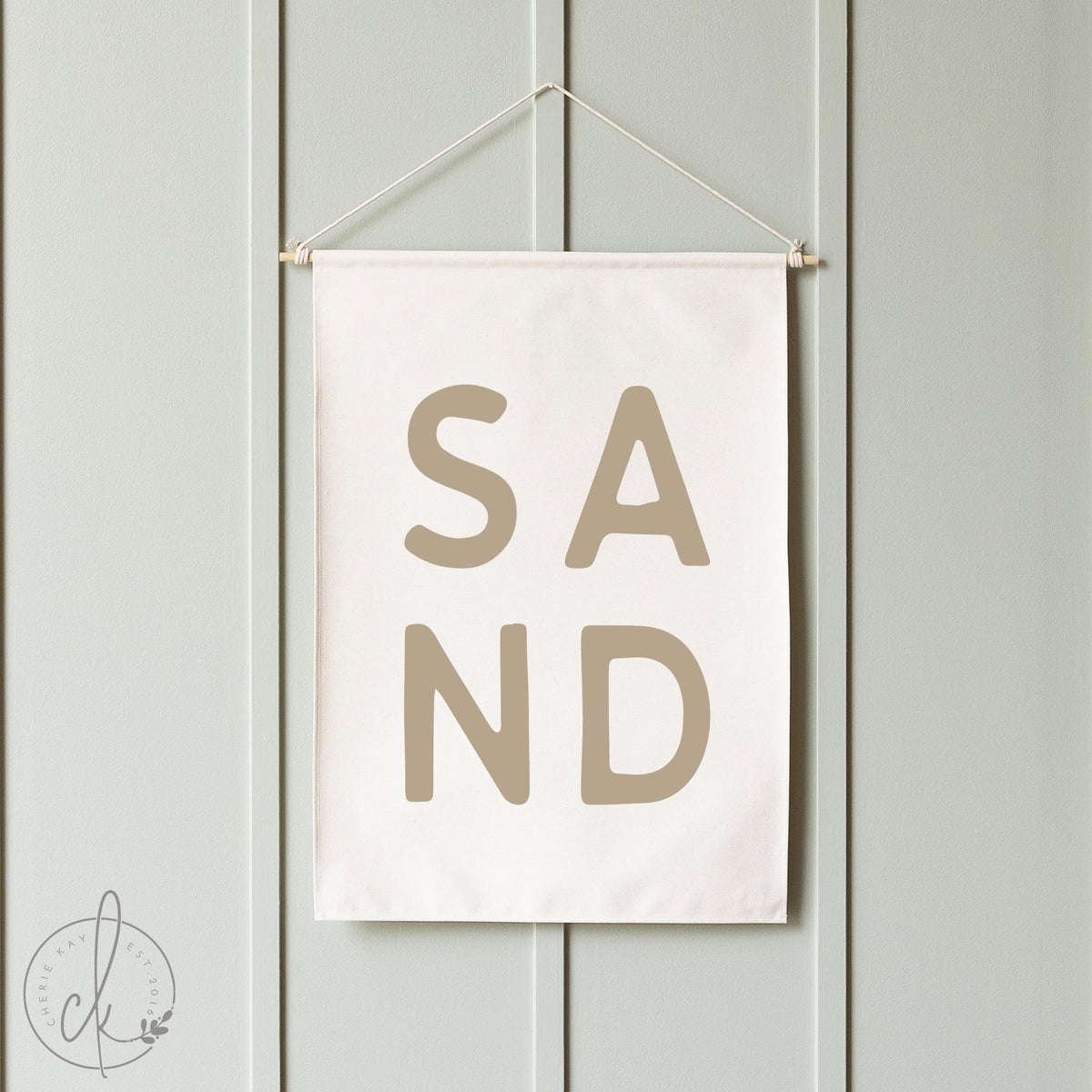 Modern Coastal Sand Beach Sign | Minimalist Beach Wall Art | Neutral Coastal Decor | Boho Surf Room Sign | Beach House Decor | 57