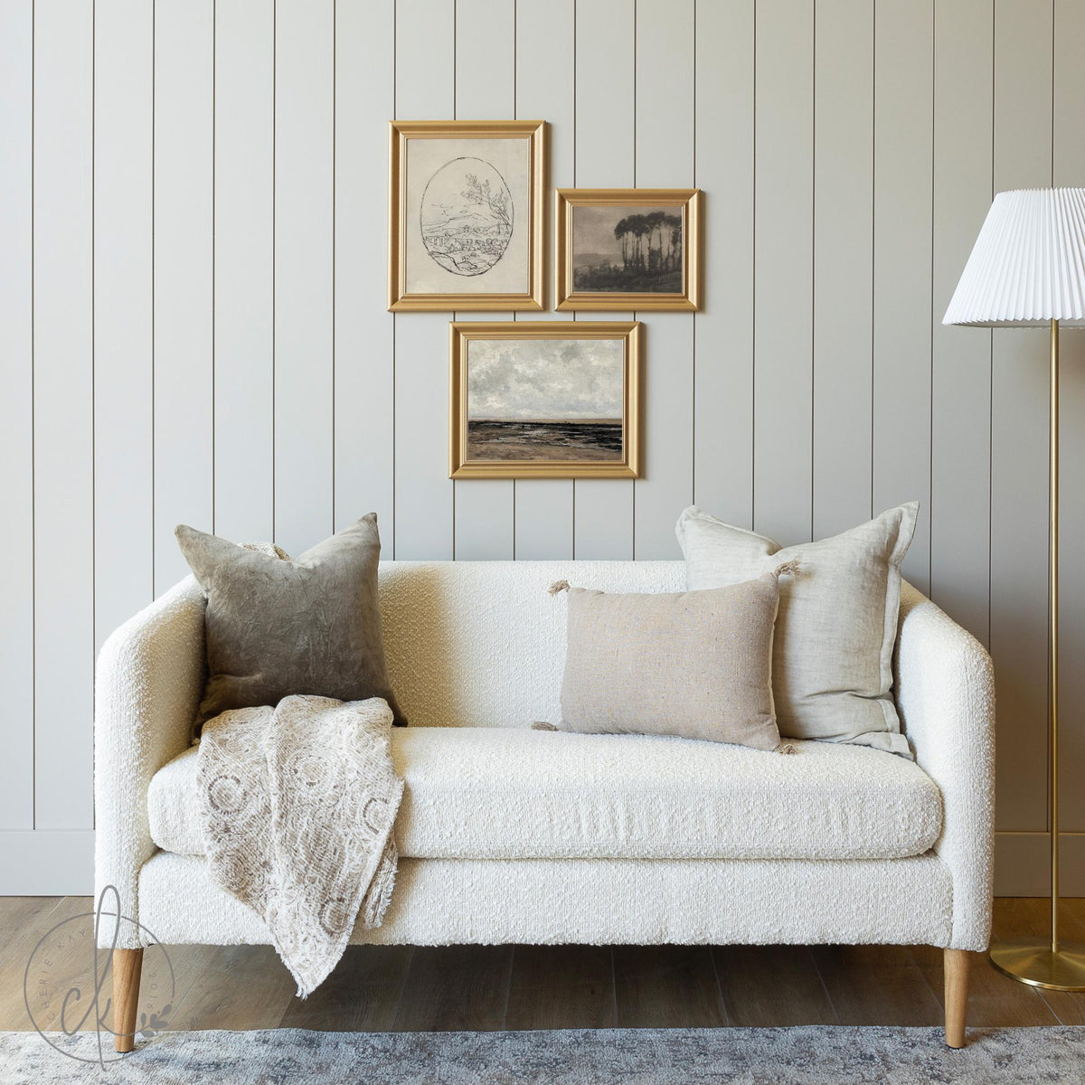Vintage Paintings Gallery Wall Collection | Coastal, Nature, and Botanical Art | G17