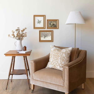 Vintage Framed Gallery Wall Art | Neutral Botanical and Landscape Collection | G13