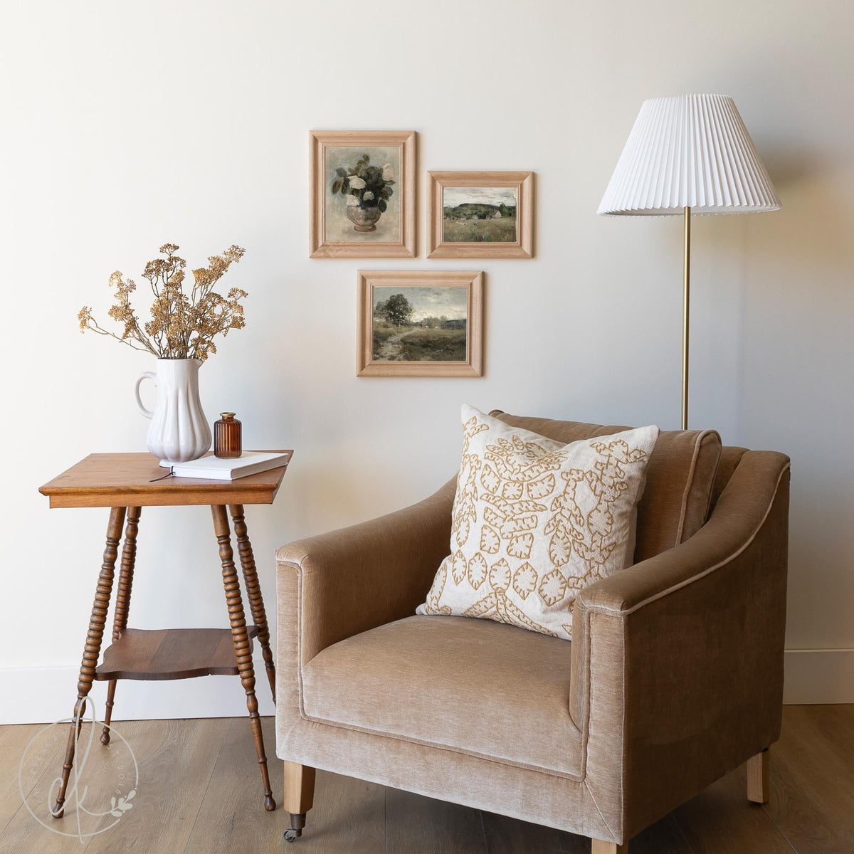 Elegant Nature-Inspired Gallery Wall Art Set | G22