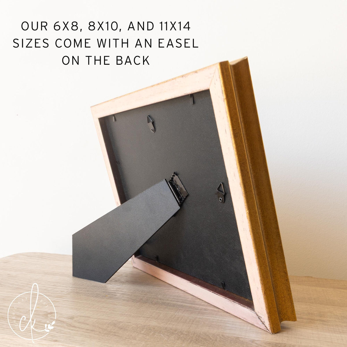 Christian Home Decor | Romans 8:39 Coastal Wall Art | Vintage Gold Framed | N37