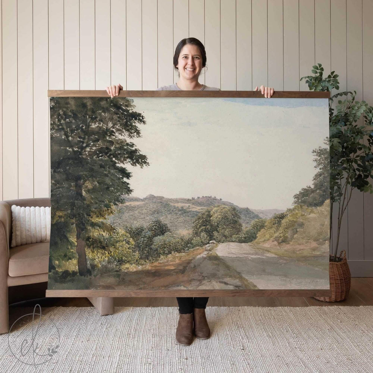 Mountain Trail Painting | T39