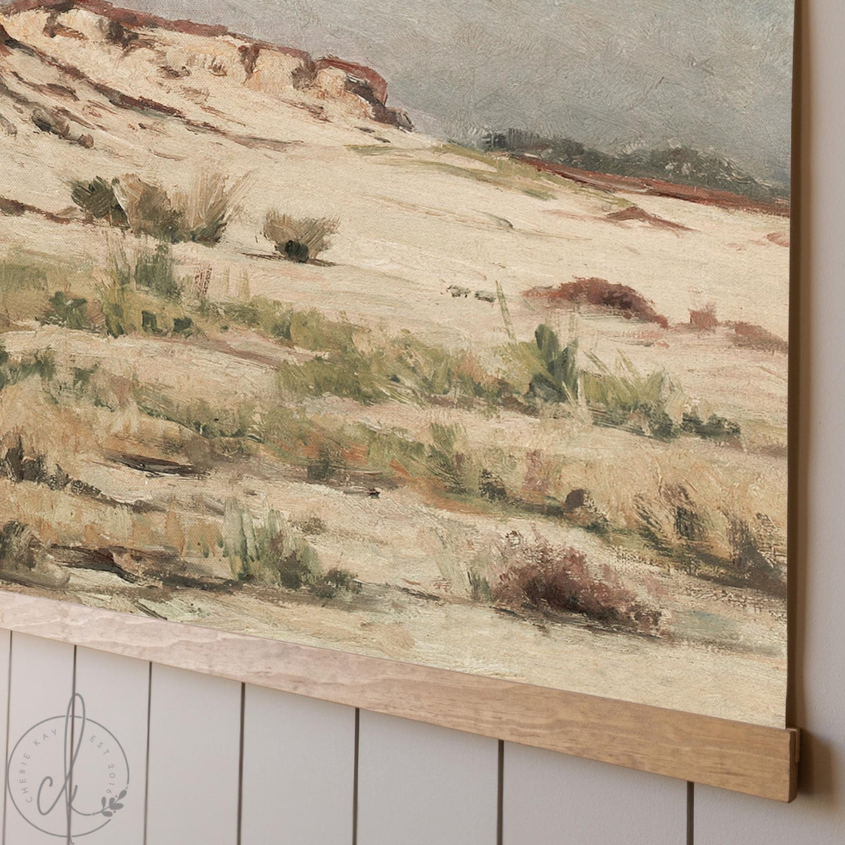 Bible Verse Wall Art | Romans 12 12 | Patient In Affliction Faithful In Prayer | Christian Landscape Canvas | T72