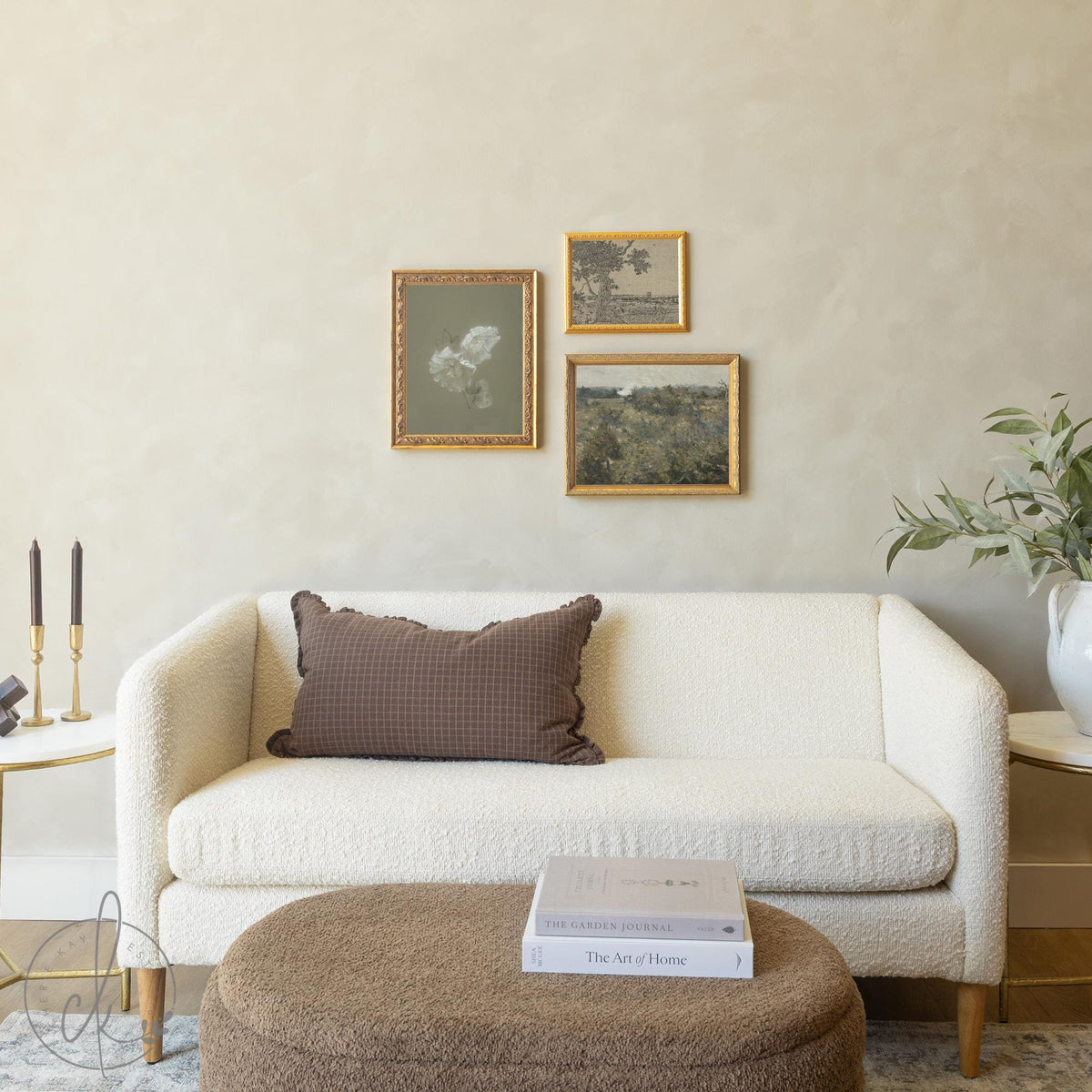 Gallery Wall Frame Set | Vintage Botanical and Landscape Wall Art | G41