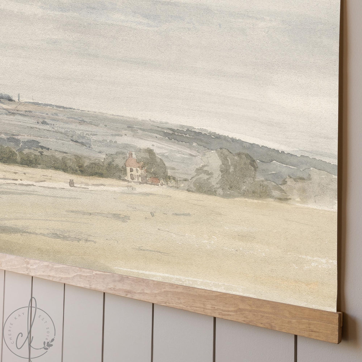 Modern Christian Art | Isaiah 40:31 Wall Art on a Canvas Tapestry | Large Christian Wall Decor | Bible Verse on a Mountain Landscape | T78