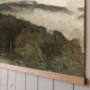 Large Mountain Wall Art | Canvas Mountain Wall Art for Living Room | Moody Landscape Wall Decor | Extra Large Wall Art | T79