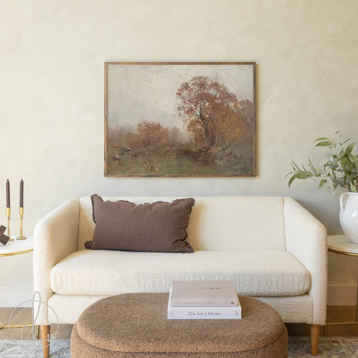 Fall Landscape Wall Art | Autumn Landscape Wall Art for Living Room | Fall Canvas Wall Art | Autumn Wall Decor for Home Decor | N234