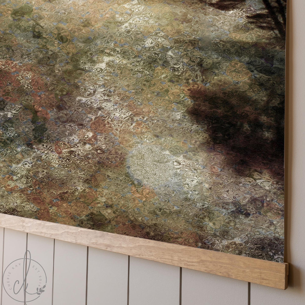 Abstract Floral Wall Art | Large Floral Canvas Wall Art | Wildflower Field Painting | Modern Floral Wall Art for Living Room | T84