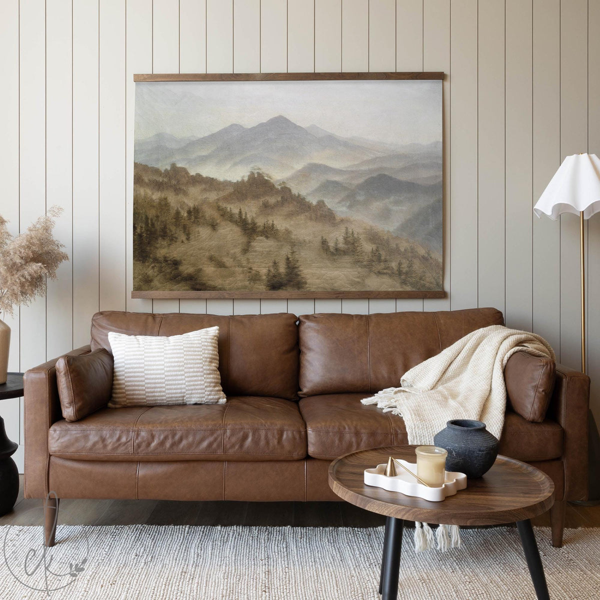 Large Mountain Wall Art | Oversized Landscape Canvas Wall Hanging | Nature Wall Art | Extra Large Tapestry Wall Hanging | T90