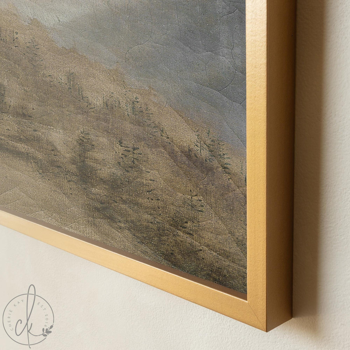 Mountain Scene Painting | Large Wall Art for Living Room | Framed Landscape Canvas | Oversized Nature Wall Decor | Bedroom Wall Art | N229