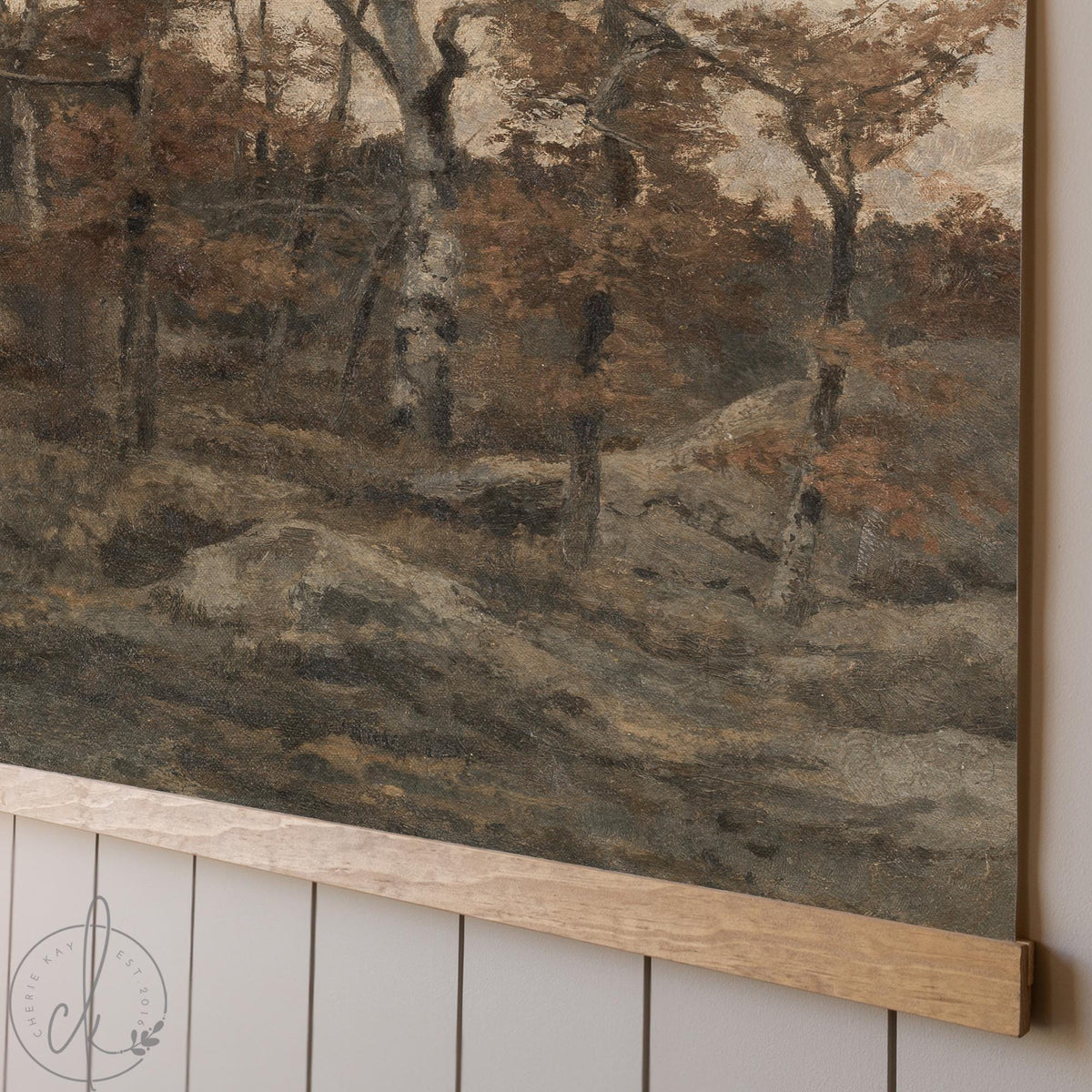 Autumn Landscape Wall Art | Fall Landscape Wall Art | Large Wall Tapestry | Nature Wall Tapestry | Vintage Landscape Wall Art | T91