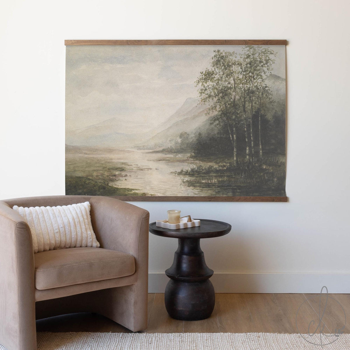 Large Scripture Wall Art | Isaiah 26:3 Bible Verse Canvas | T104