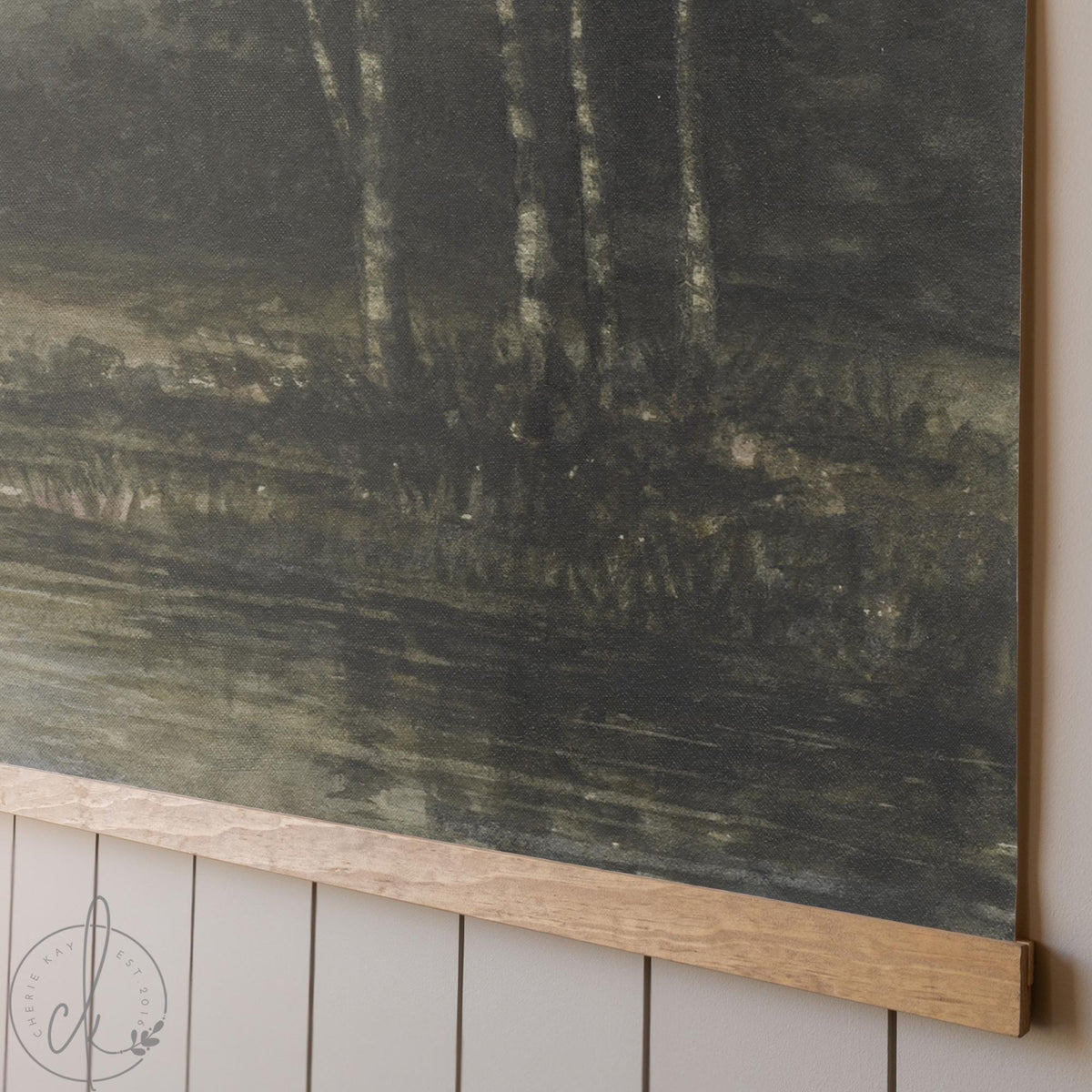 Large Scripture Wall Art | Isaiah 26:3 Bible Verse Canvas | T104