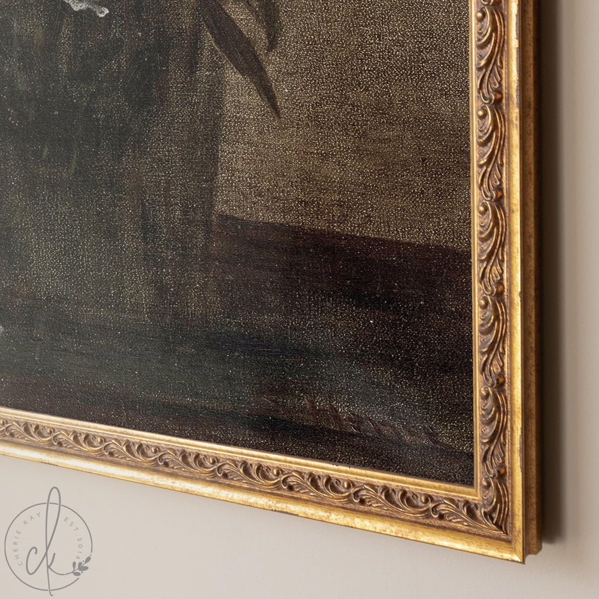 Vintage Botanical Painting | Flower Bouquet Wall Art | N206