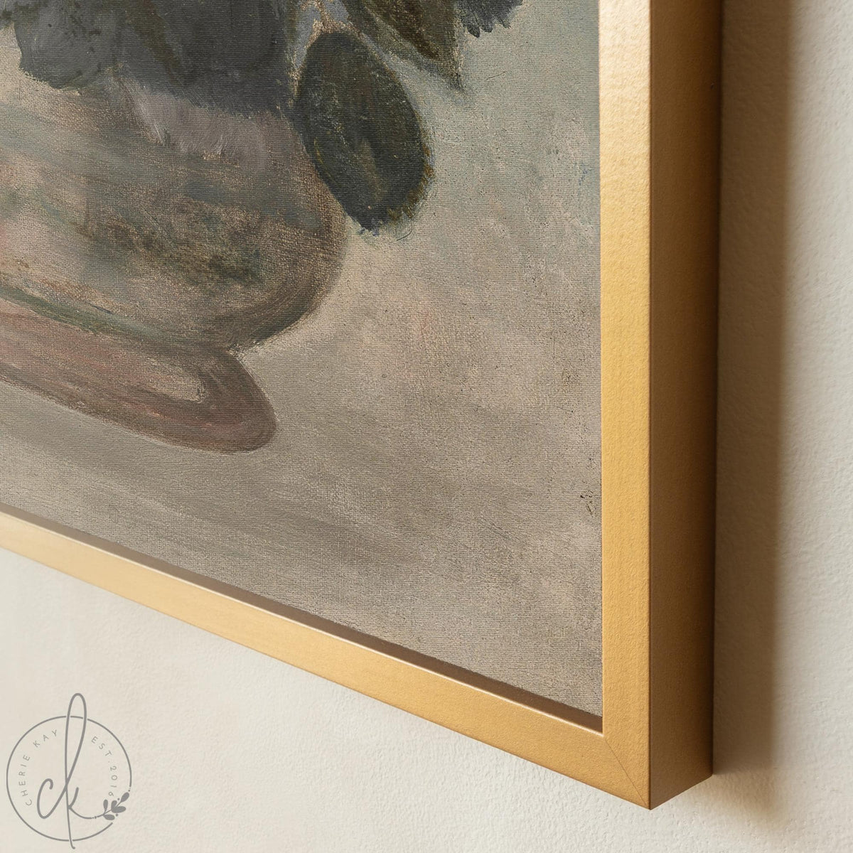 Framed Floral Print | Vintage Botanical Wall Art | N80