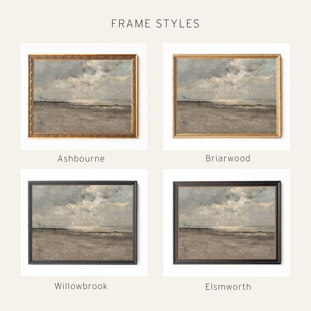 Bible Verse Wall Art | Framed Coastal Painting | Christian Home Decor | N68