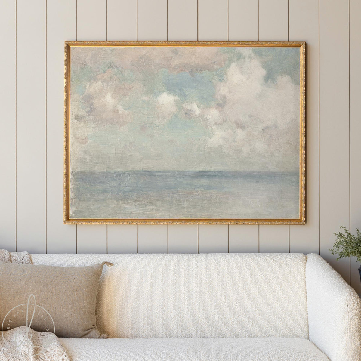 Vintage Seascape | Framed Coastal Wall Art | N13