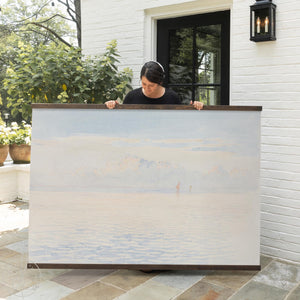 Large Coastal Wall Art Canvas Tapestry | Seascape Ocean Wall Hanging | T117