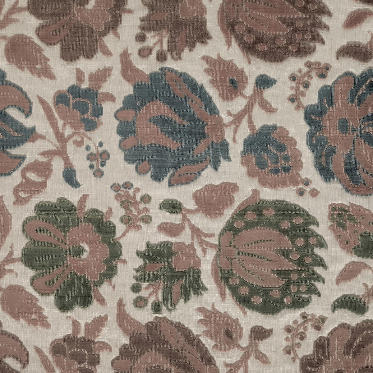 Vintage Floral Art | Large Canvas Fabric Wall Hanging | Botanical Textile Home Decor | T123