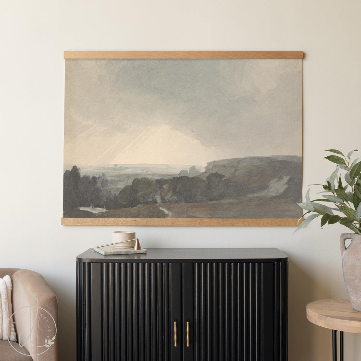 Christian Tapestry | Landscape Wall Hanging | Psalm 118:24 Canvas Art | T85