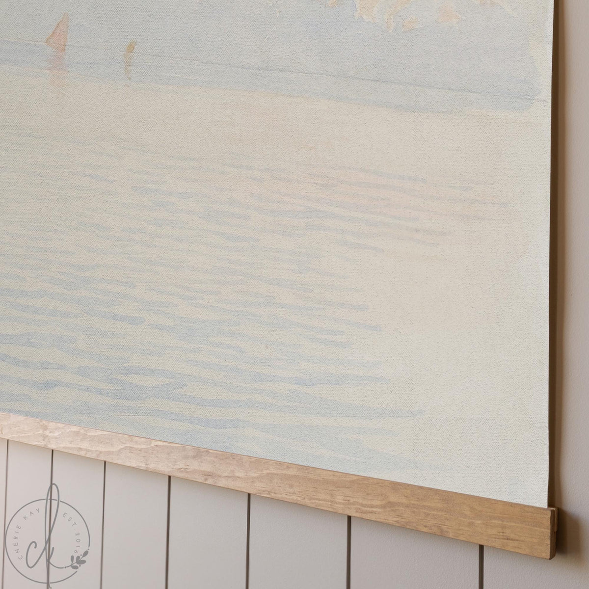 Large Coastal Wall Art Canvas Tapestry | Seascape Ocean Wall Hanging | T117