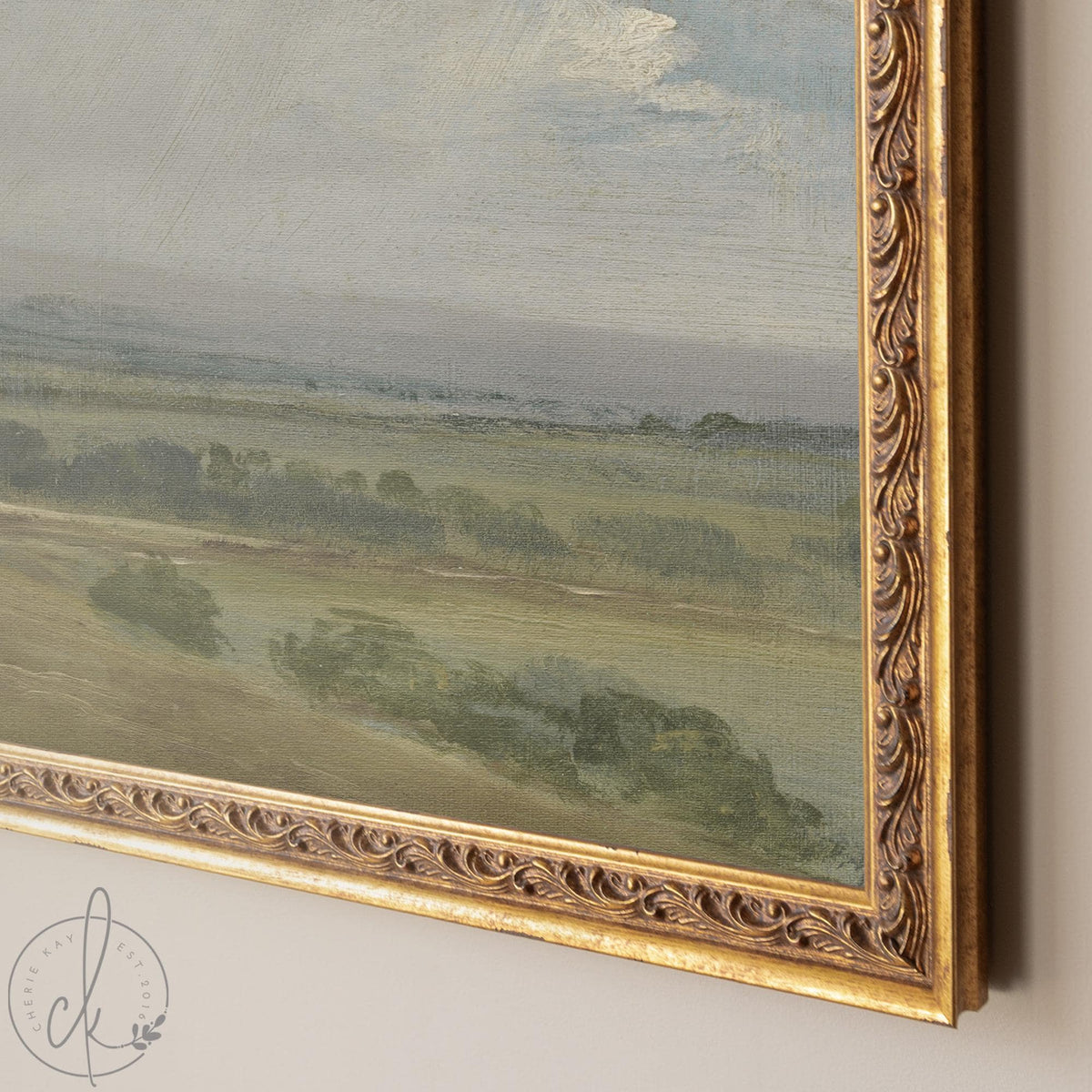 Framed Landscape Wall Art | Psalm 19:14 Bible Verse | Christian Home Decor | N93