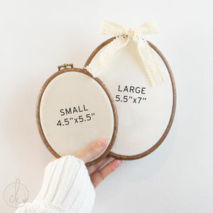 Ballerina Nursery Decor | Embroidery Hoop Art | Personalized Ballet Name Sign | E7