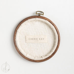 Personalized Nursery Decor | Embroidered Name Sign Hoop | New Baby Gift | E2