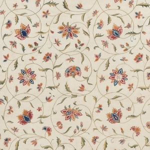 Floral Tapestry Wall Hanging | Large Vintage Botanical Canvas | Boho Terracotta Bedroom Art | T154