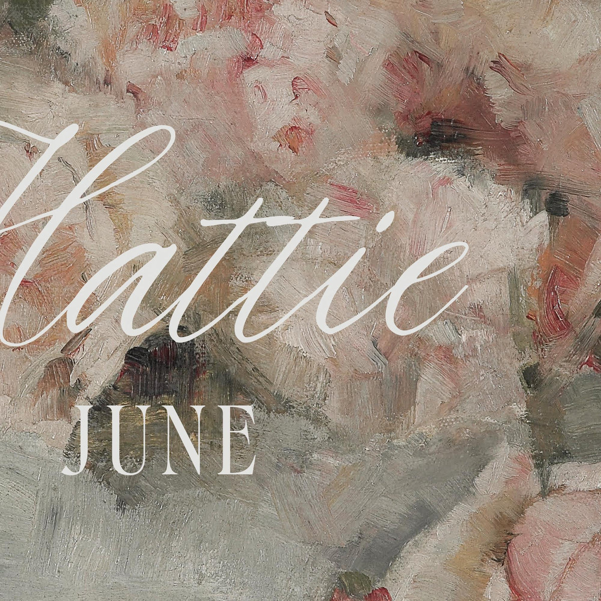 Flower Nursery Decor | Custom Name Sign with Vintage Peony Art | Personalized Baby Girl Gift in Gold Frame | N148